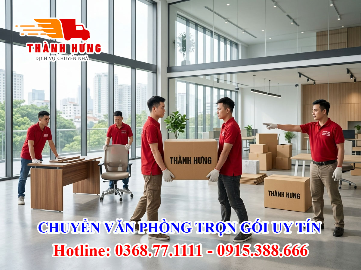 Chuyển văn phòng tại Ninh Kiều uy tín
