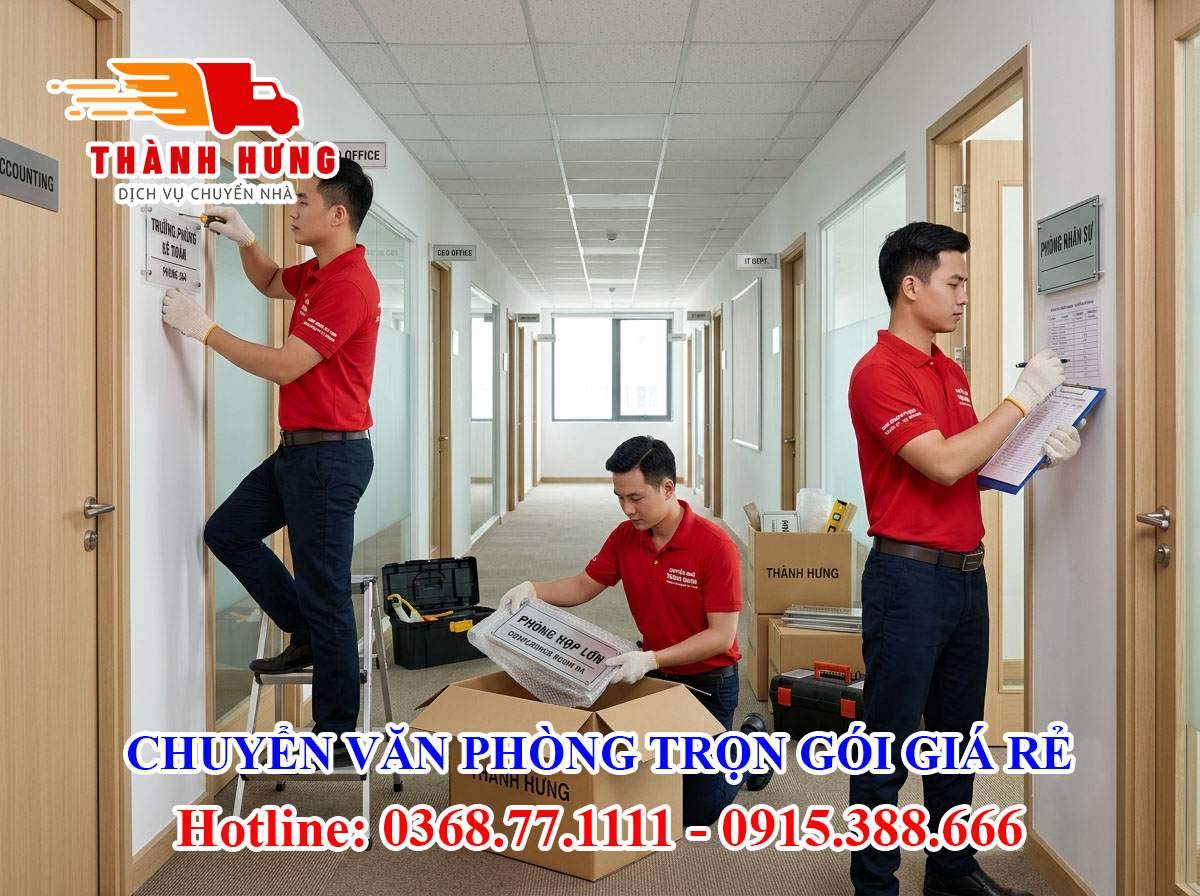 Chuyển văn phòng tại Phong Điền giá rẻ