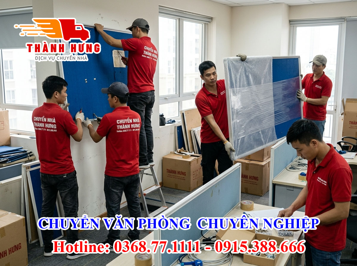 Chuyển văn phòng tại Phường Cái Khế chuyên nghiệp