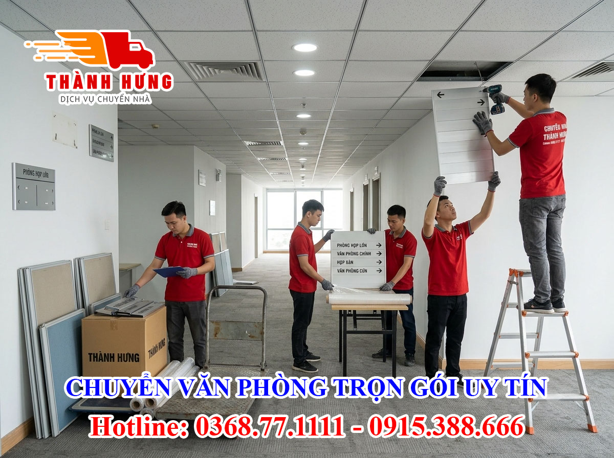 Chuyển văn phòng tại Phường Cái Khế uy tín