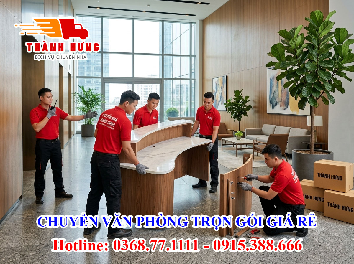 Chuyển văn phòng tại Phường Tân An giá rẻ