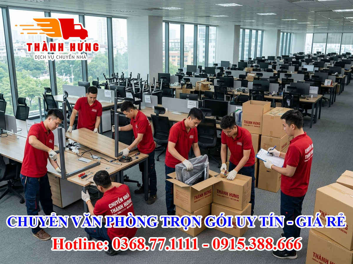 Chuyển văn phòng tại Phường Tân An uy tín giá rẻ