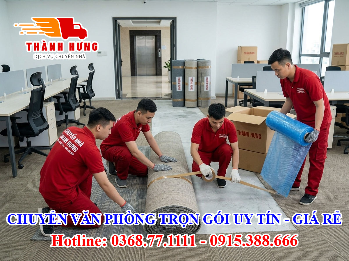 Chuyển văn phòng tại Phường Thuận Hưng uy tín giá rẻ