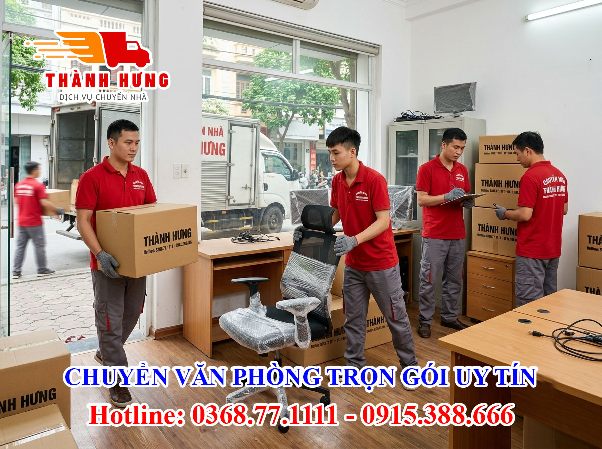 Chuyển văn phòng tại Phường Thuận Hưng uy tín