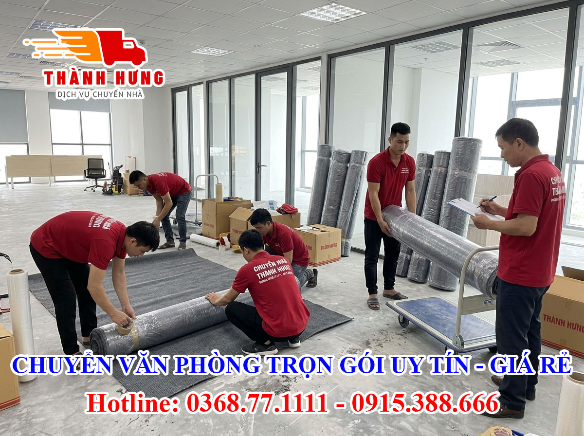 Chuyển văn phòng tại Tây Ninh uy tín giá rẻ