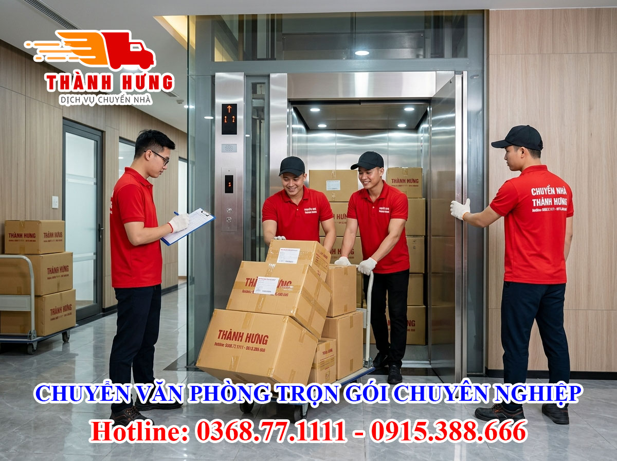 Chuyển văn phòng tại Thới Lai chuyên nghiệp