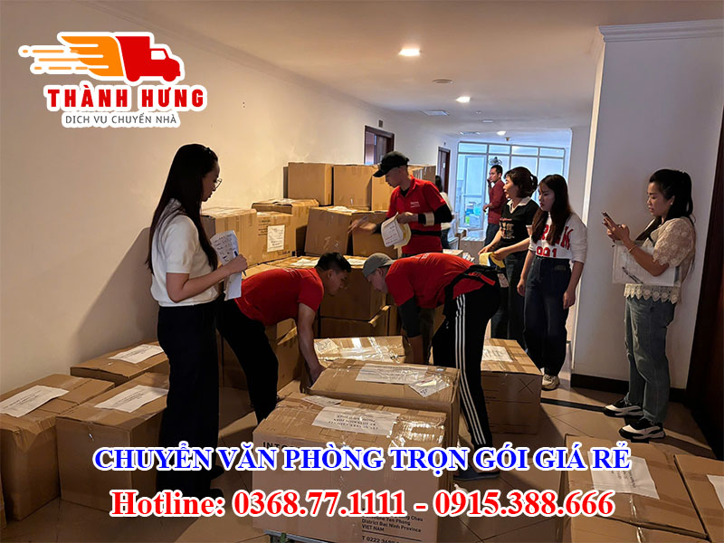 Chuyển văn phòng tại Thới Lai giá rẻ