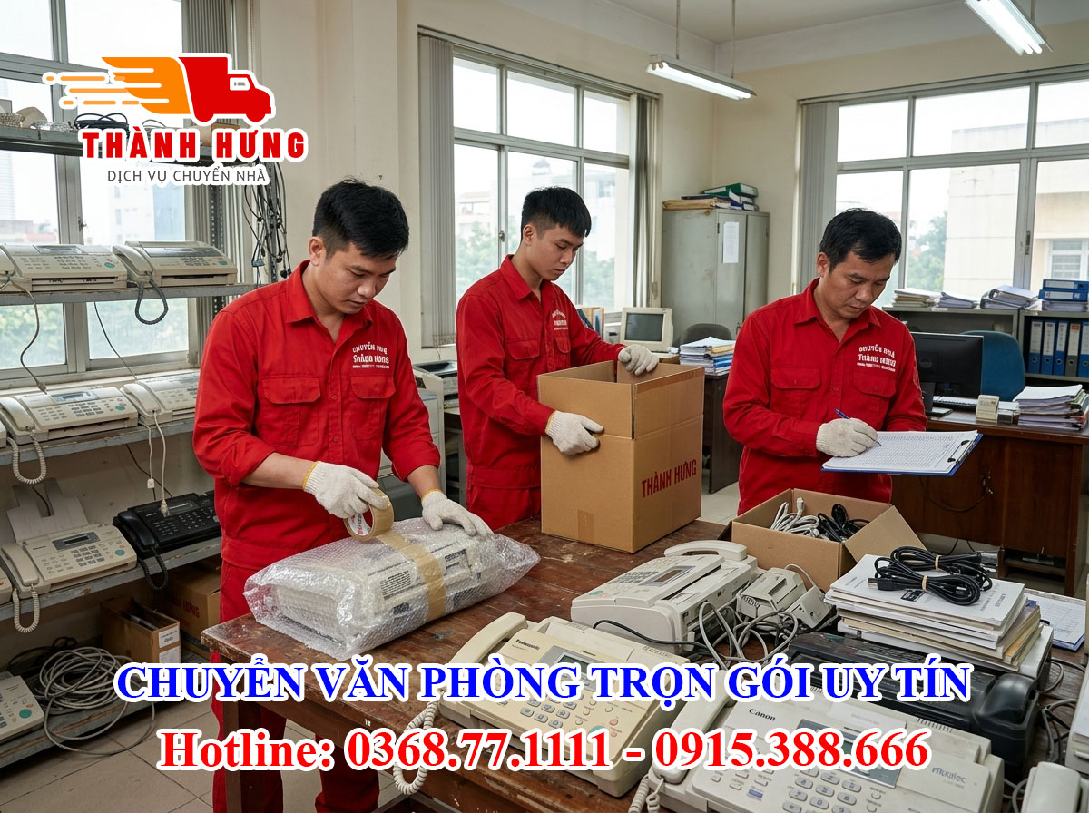 Chuyển văn phòng tại Thới Lai uy tín