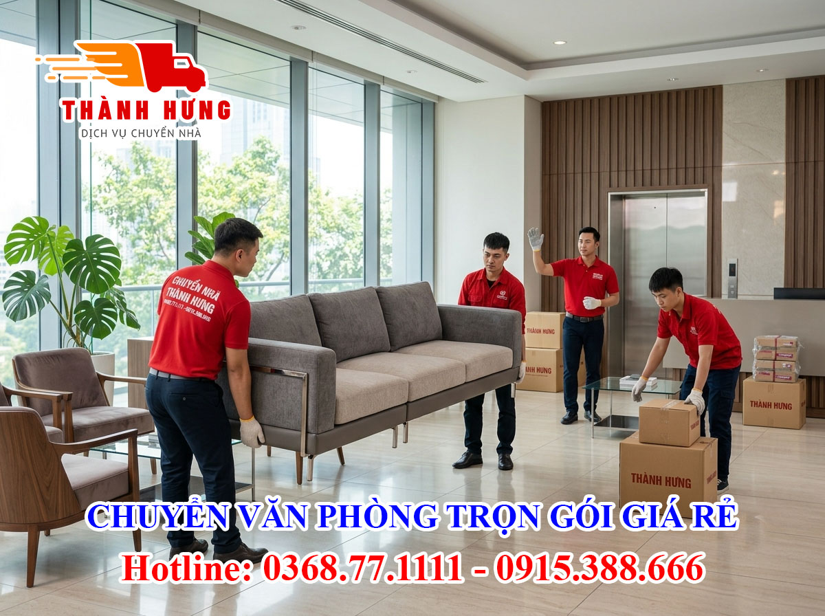 Chuyển văn phòng tại Thốt Nốt giá rẻ