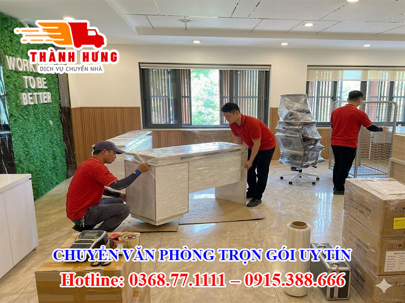Chuyển văn phòng tại TP. Hồ Chí Minh uy tín