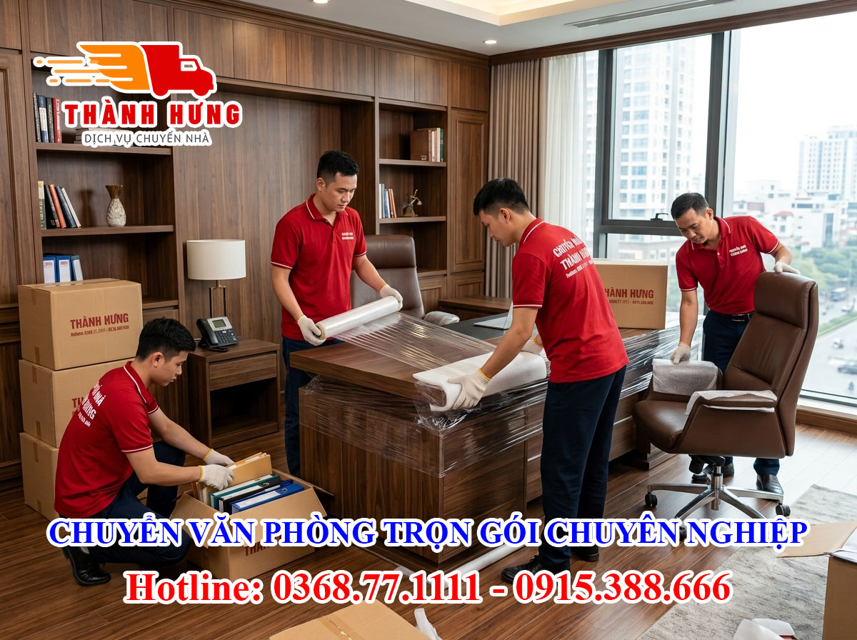 Chuyển văn phòng tại Trà Vinh chuyên nghiệp