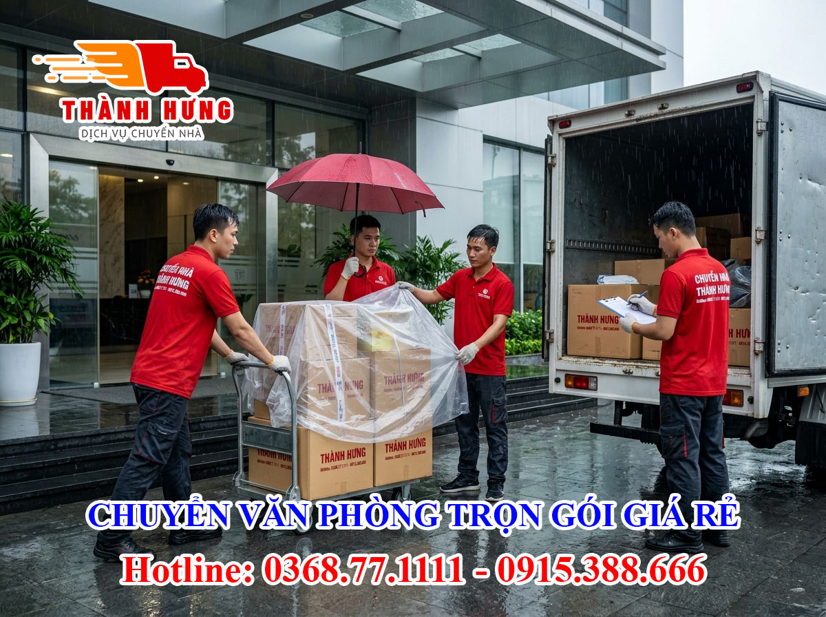 Chuyển văn phòng tại Trà Vinh giá rẻ