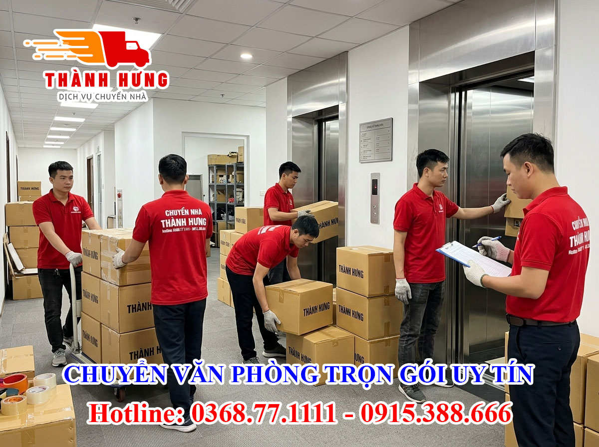 Chuyển văn phòng tại Trà Vinh uy tín