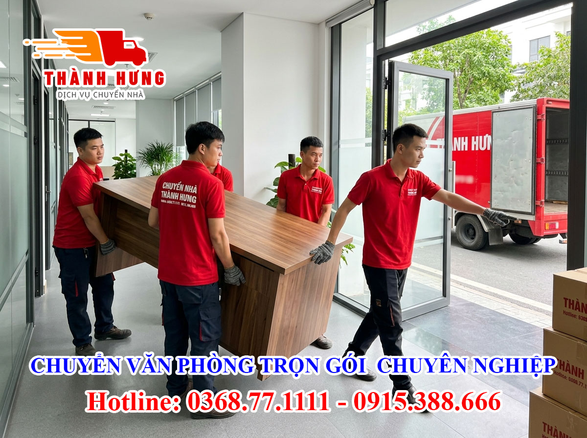 Chuyển văn phòng tại Vĩnh Long chuyên nghiệp