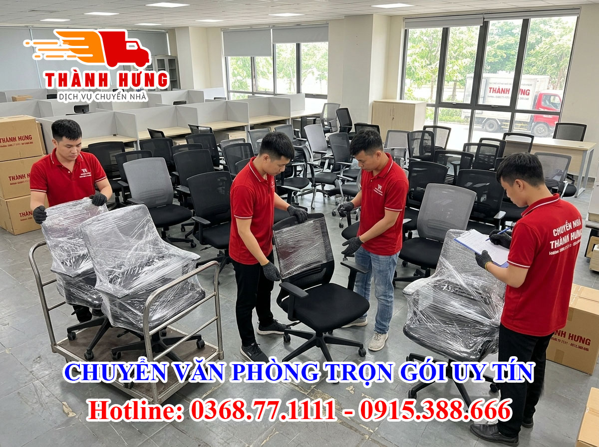 Chuyển văn phòng tại Vĩnh Thạnh uy tín