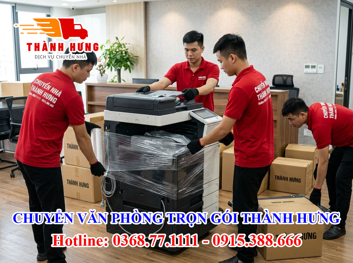 Chuyển văn phòng Thành Hưng tại Bà Rịa - Vũng Tàu