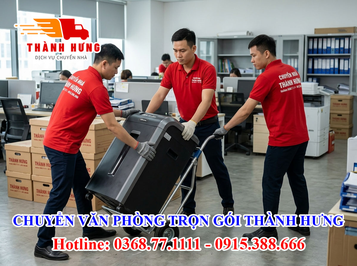 Chuyển văn phòng Thành Hưng tại Bến Tre