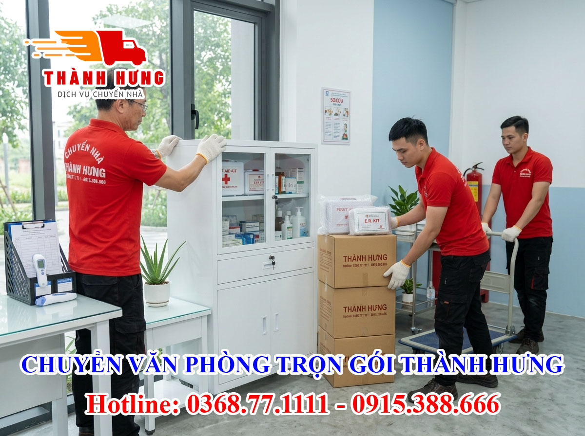Chuyển văn phòng Thành Hưng tại Cà Mau