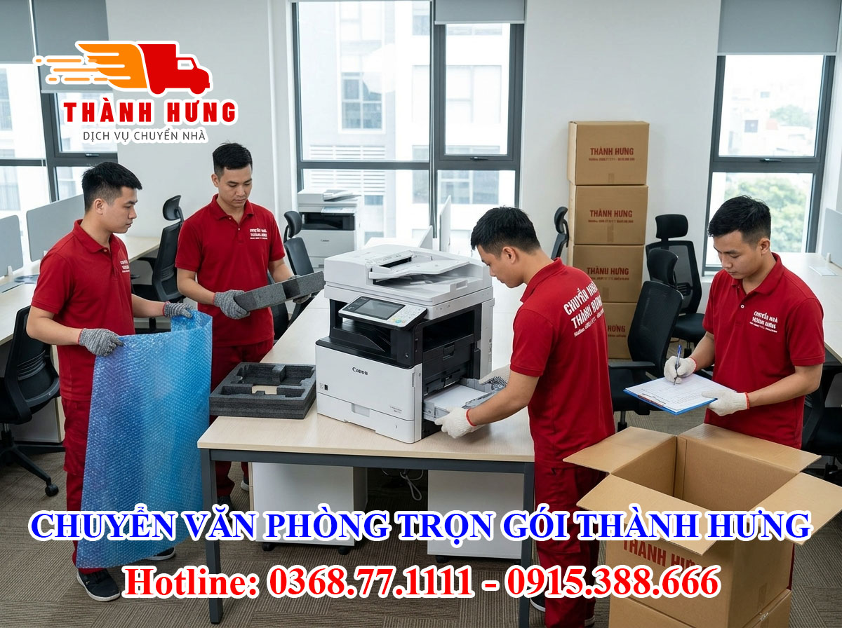 Chuyển văn phòng Thành Hưng tại Đồng Nai