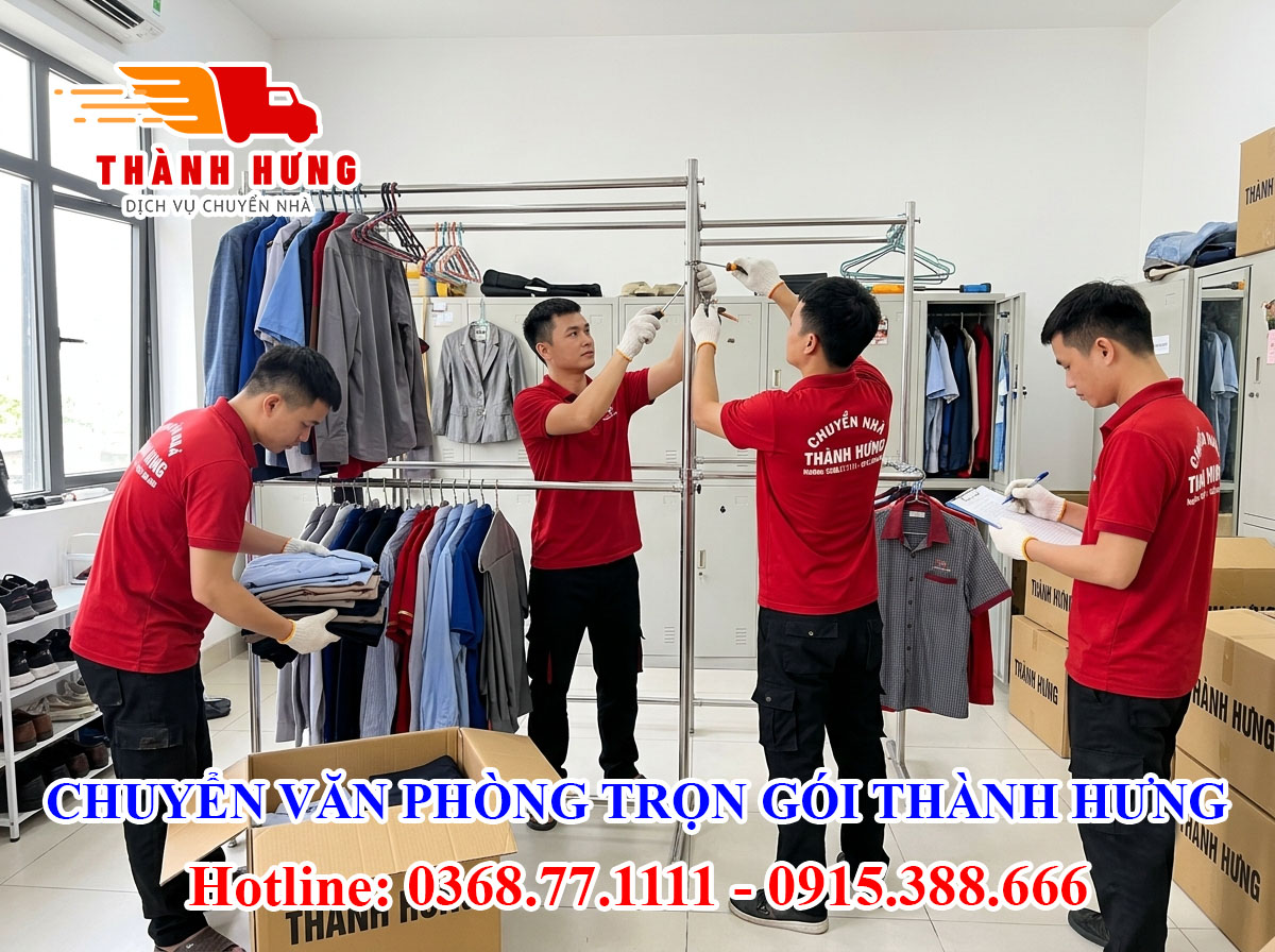 Chuyển văn phòng Thành Hưng tại Hậu Giang