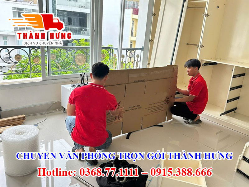 Chuyển văn phòng Thành Hưng tại Ô Môn