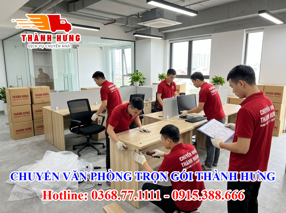 Chuyển văn phòng Thành Hưng tại Phường Cái Khế