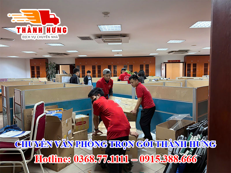 Chuyển văn phòng Thành Hưng tại Thới Lai