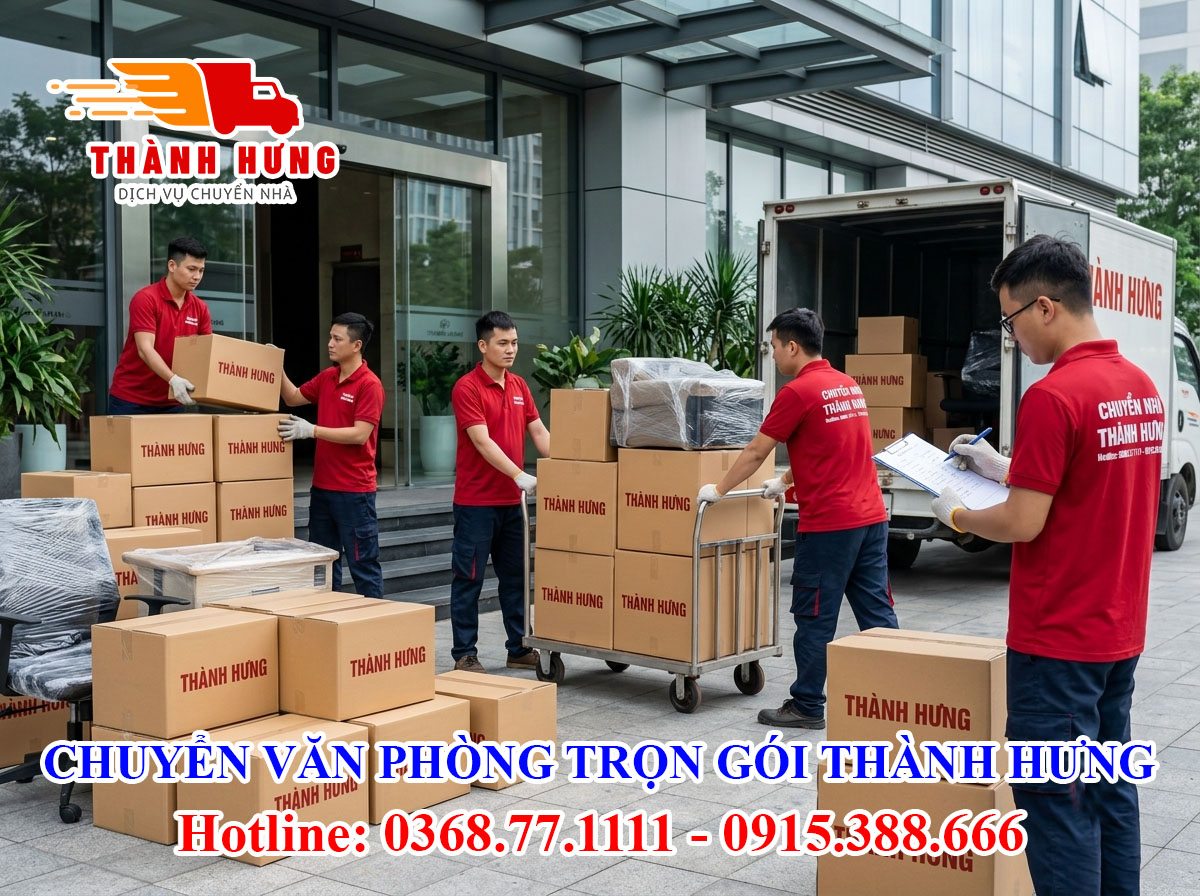 Chuyển văn phòng Thành Hưng tại Vĩnh Thạnh