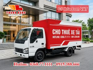 Cho thuê xe tải tại Bình Thủy uy tín giá rẻ