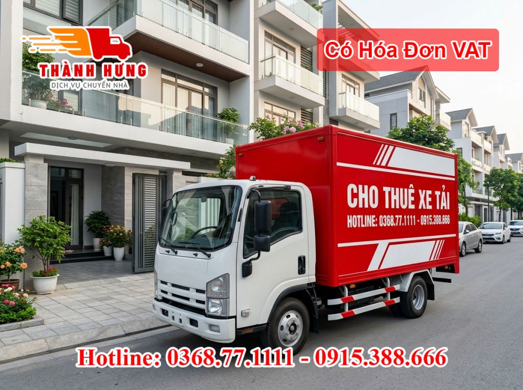 Cho thuê xe tải tại Trà Vinh giá rẻ