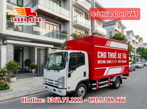 Cho thuê xe tải tại Trà Vinh giá rẻ
