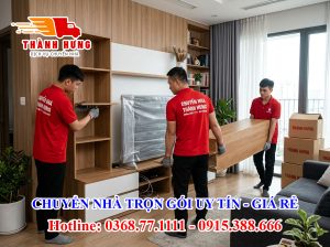 Chuyển nhà trọn gói tại Trà Vinh uy tín giá rẻ