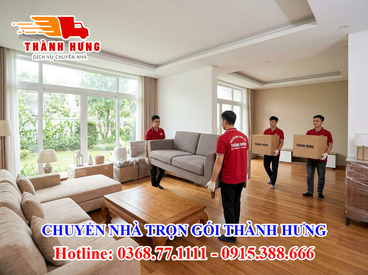 Chuyển nhà trọn gói Thành Hưng tại Tây Ninh