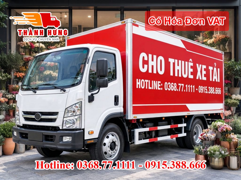 Vận tải Thành Hưng có VAT tại Bạc Liêu