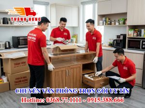 Chuyển văn phòng tại Bình Dương uy tín