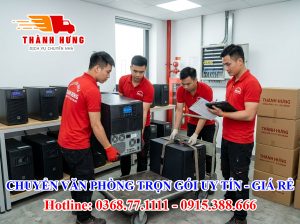 Chuyển văn phòng tại Đồng Tháp uy tín giá rẻ