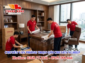 Chuyển văn phòng tại Trà Vinh chuyên nghiệp